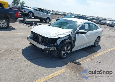 2020 Honda Civic Lx z USA, uszkodzony, nr VIN 2HGFC2F64LH594702